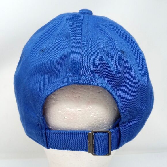 Nike Sportswear Club Cap Size Medium/Large Adjustable Dad Hat Blue Twill - Picture 4 of 7